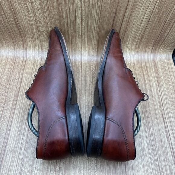 Allen Edmonds LASALLE 12 D Chili Men\'s Split Toe shoe Oxford Dress LaceUp‎ Shoes main image 3